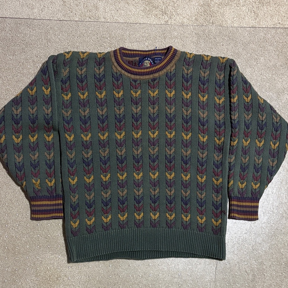 Salty Dog/Gant Large Multicolor Sweater